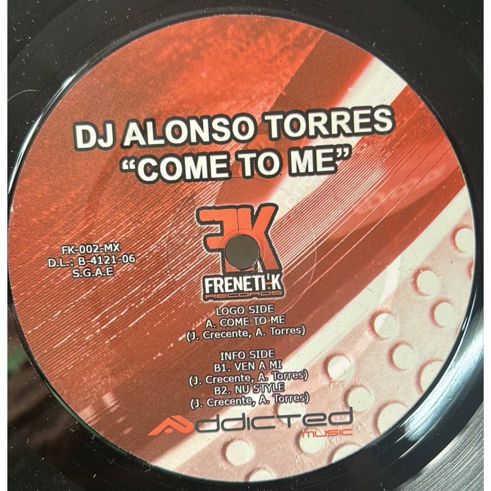 DJ Alonso Torres - Come To Me