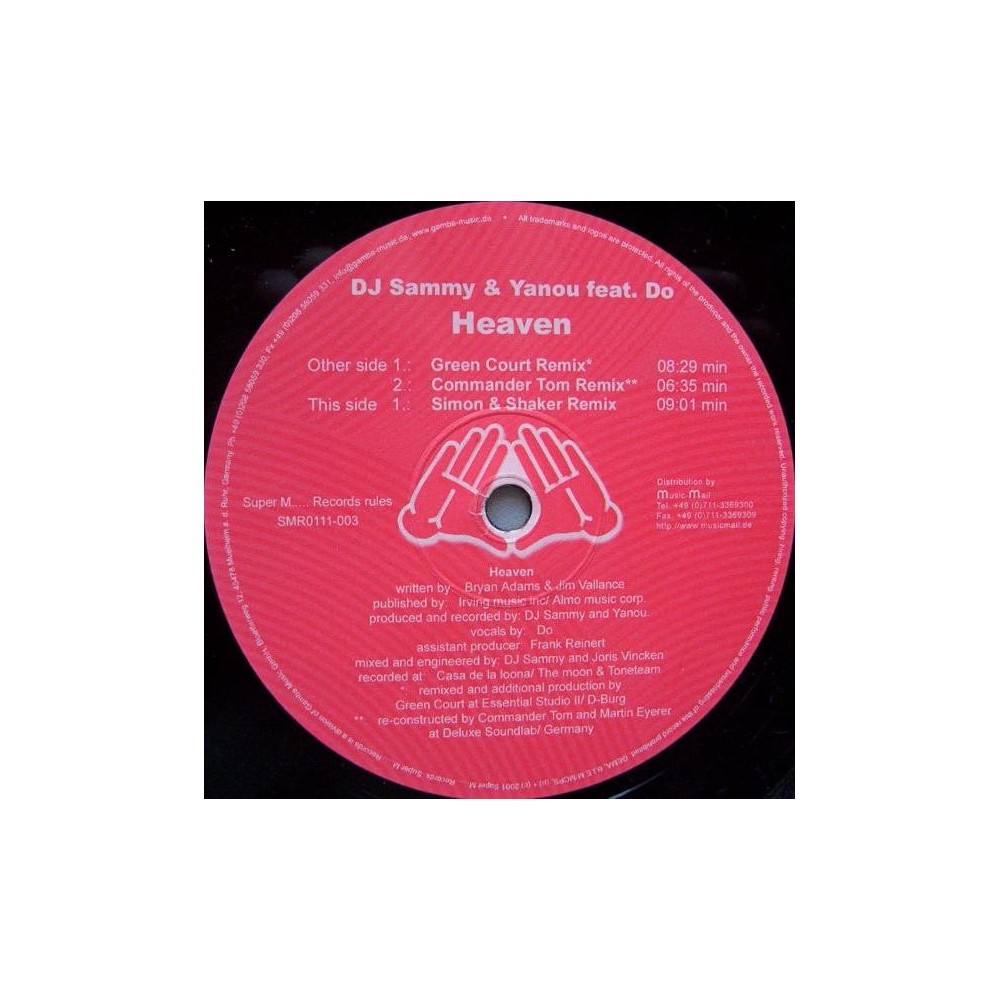 DJ Sammy & Yanou Feat. Do – Heaven (SUPER M RECORDS)