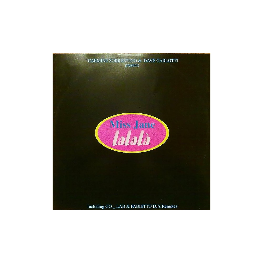 Miss Jane – LaLaLà