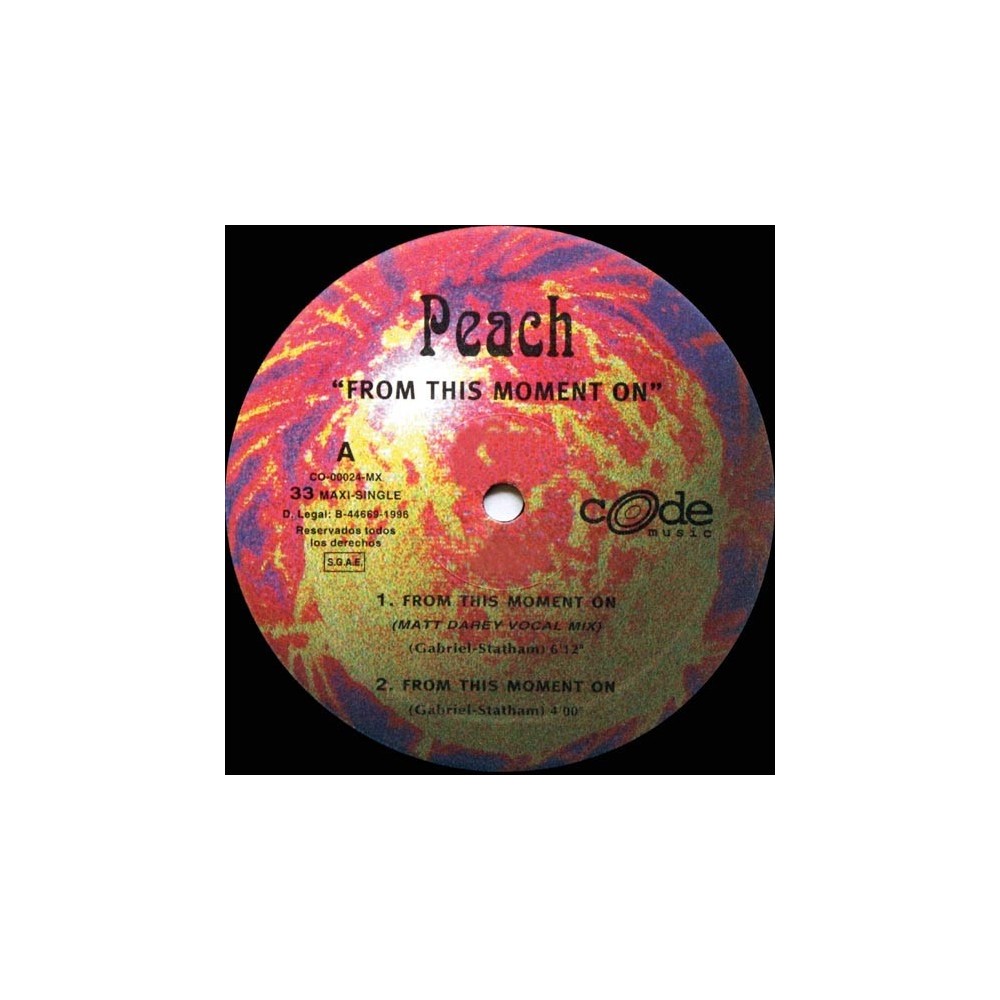 Peach ‎– From This Moment On (TEMAZO¡¡)
