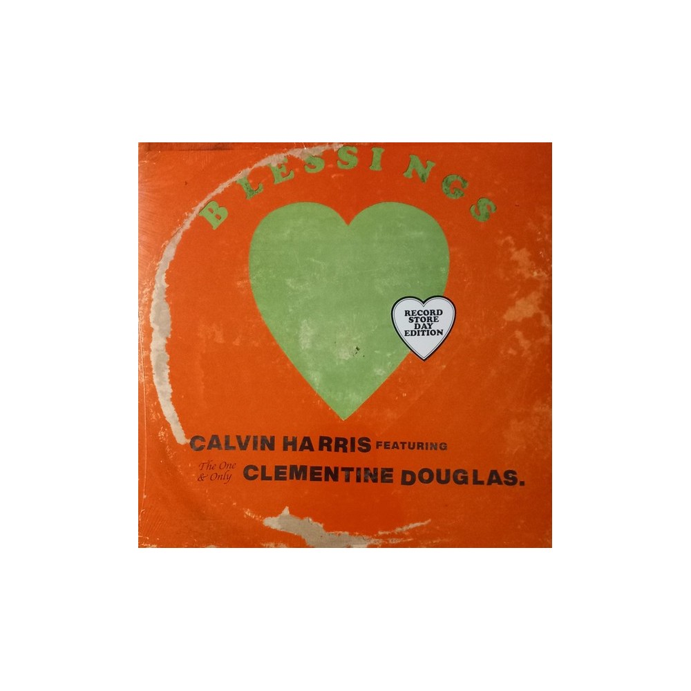 Calvin Harris Featuring Clementine Douglas – Blessings (EDICIÓN LIMITADA TRANSPARENTE)