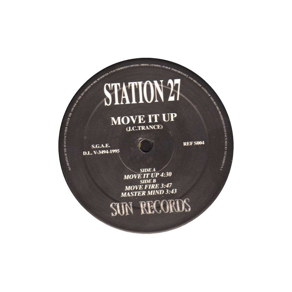 Station 27 - Move It Up(SOLO 2 COPIAS NUEVAS,TEMAZO SUN RECORDS¡¡)