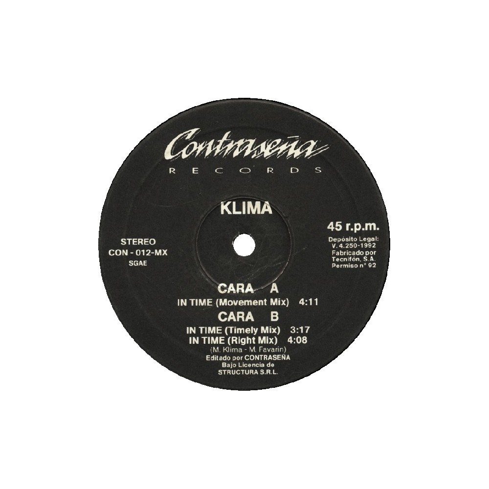 Klima - In Time(2 MANO,PELOTAZO REMEMBER¡)