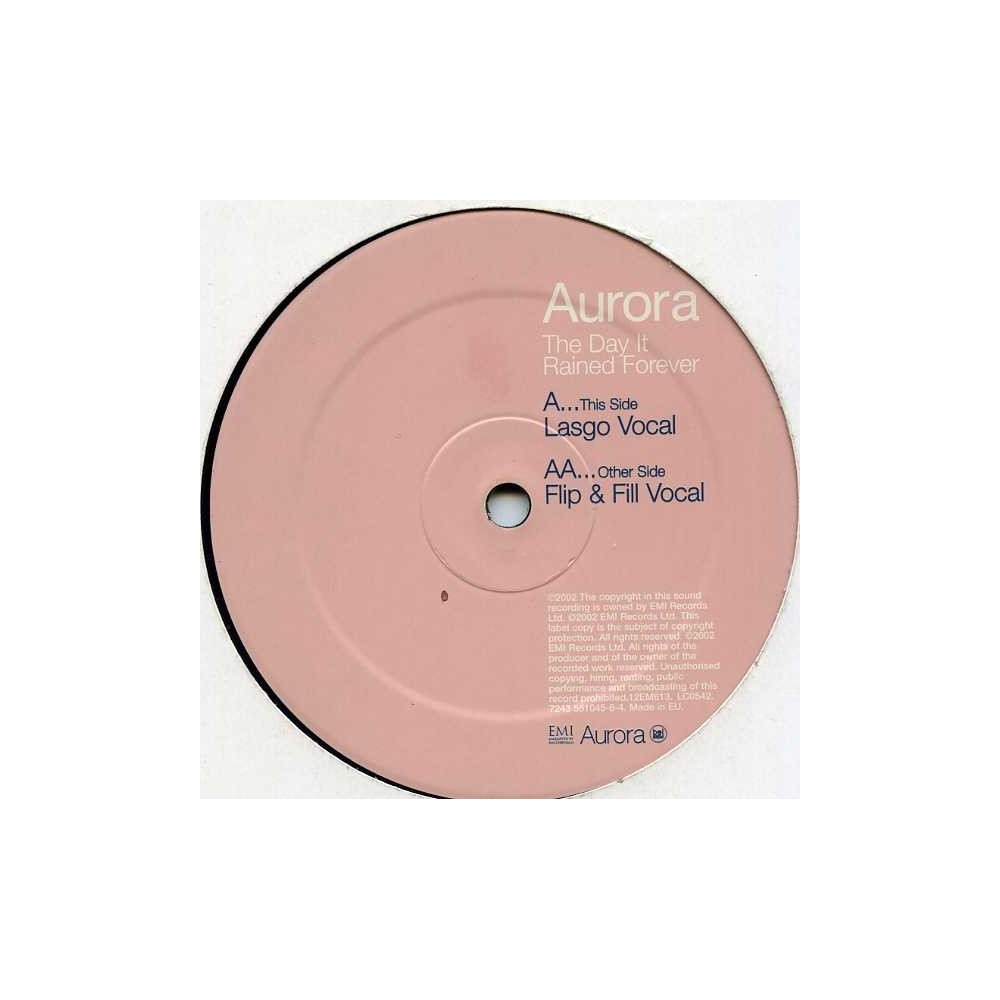 Aurora - The Day It Rained Forever(2 MANO,CANTADO BRUTAL,MENUDA MELODIA¡¡)