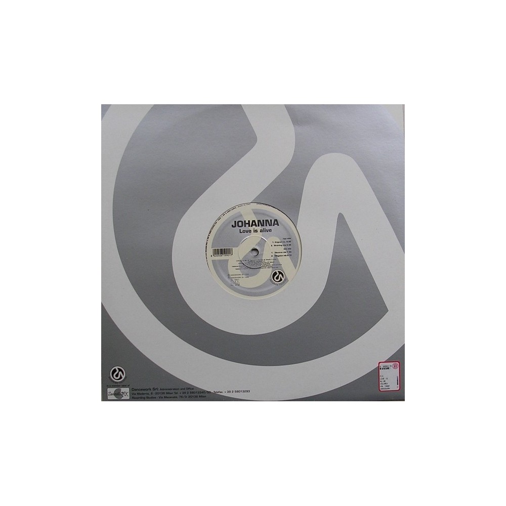 Johanna - Love Is Alive(2 MANOX,CANTADITO ITALO SELLO VOLUMEX,MUY BONITO¡¡)