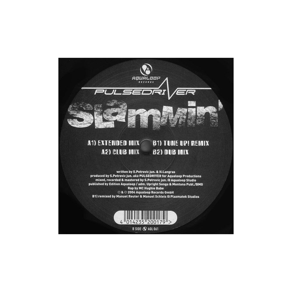 Pulsedriver - Slammin'(CABRA MUYYY EFECTIVA¡¡ SOLO 2 COPIAS¡¡)