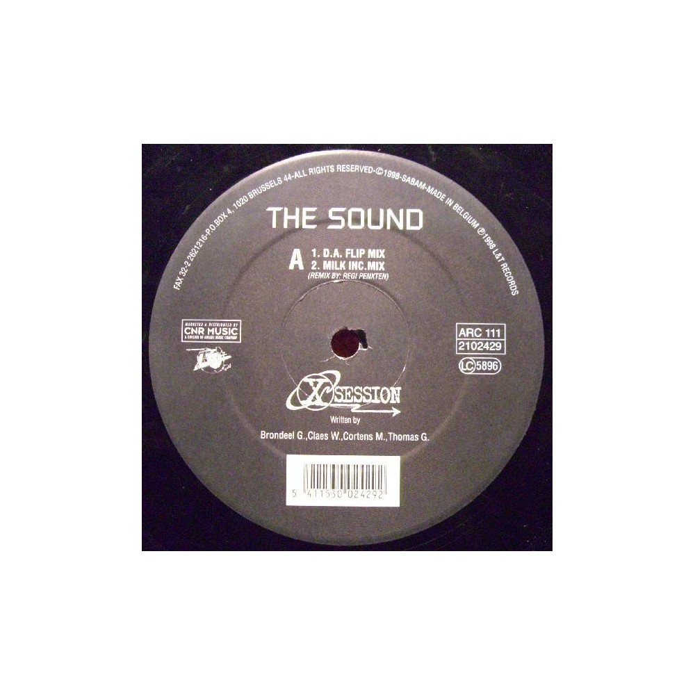 X Session-The Sound(2 MANO,COPIA IMPORT¡¡¡  PELOTAZO¡¡)