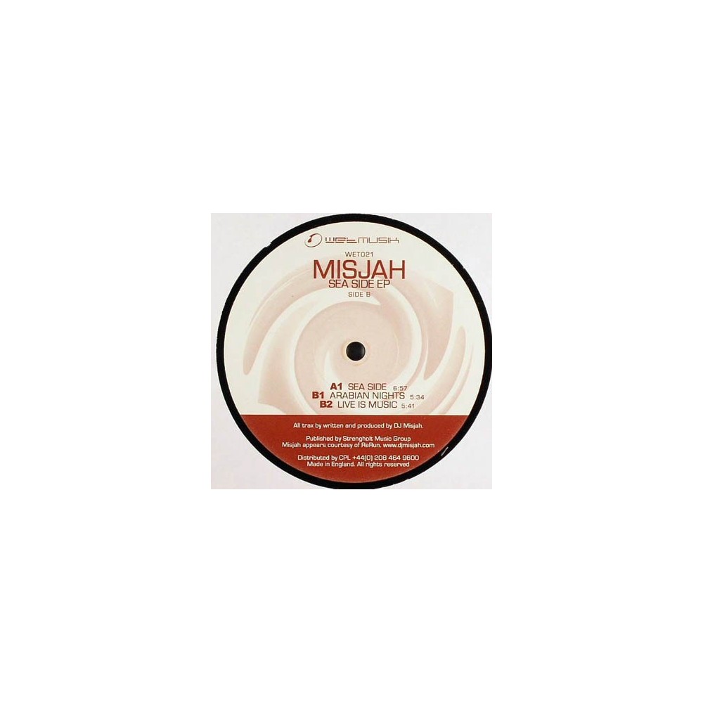 DJ Misjah - Sea Side EP(2 MANO,TECHNO)