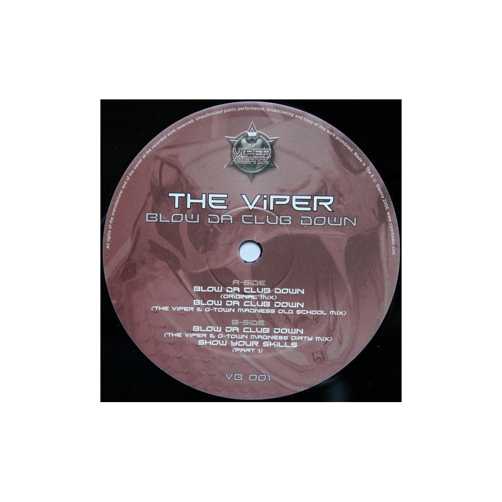 The Viper - Blow Da Club Down(PELOTAZO¡¡)