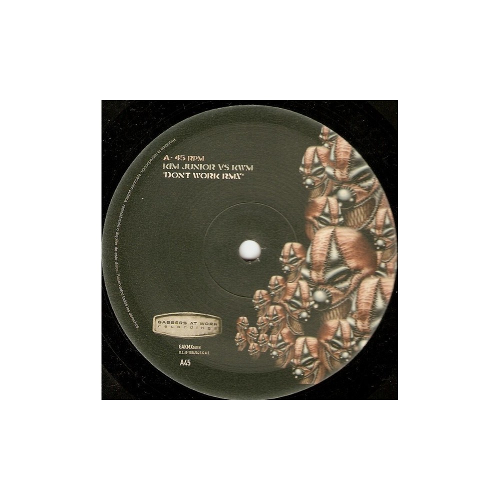 Kim Junior & KWM / DJ David Max - Danger Vol. 2(2 MANO,TEMAZO HARDCORE DE LAS GAITAS¡¡)