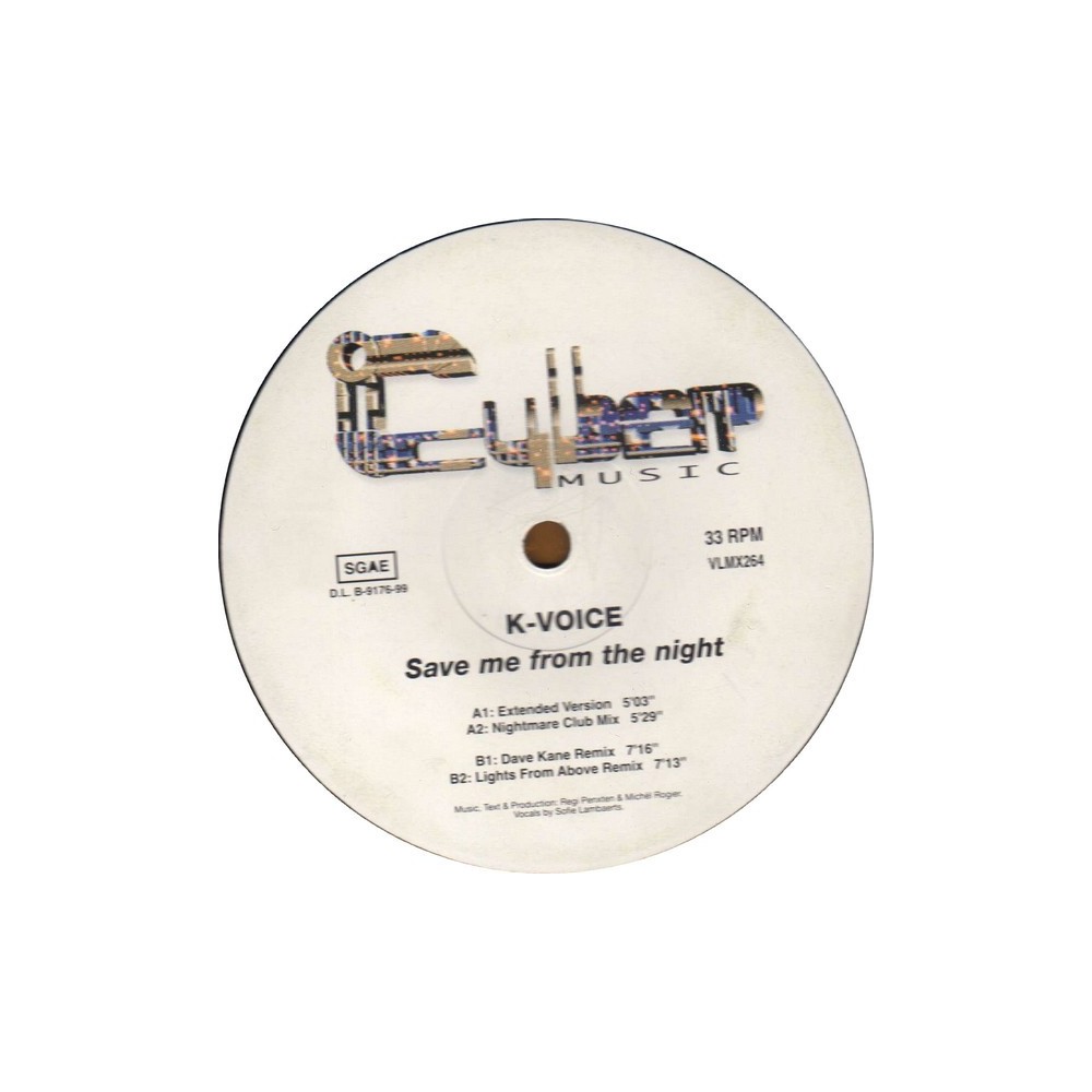 K-Voice - Save Me From The Night(2 MANO,TEMAZO CANTADO POR LA LUNA¡¡)