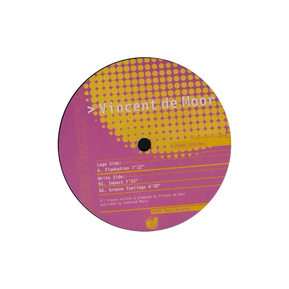 Vincent De Moor - Flowtation(2 MANO,CLÁSICO REMEMBER¡¡)