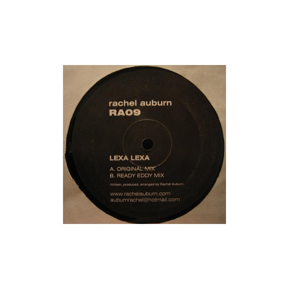 Rachel Auburn - Lexa Lexa(2 MANO,HARDHOUSE INGLÉS IMPORT¡¡)