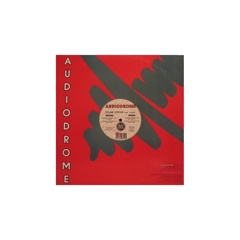 Steam System Feat. Sigrid - Barraca Destroy(EDICIÓN ITALIANA¡¡ NUEVO¡¡)