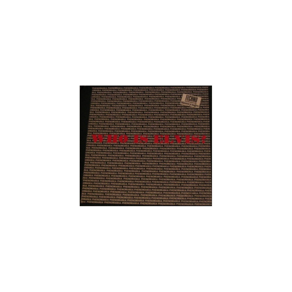 Phenomania - Who Is Elvis?(2 MANO,COMO NUEVO¡¡)