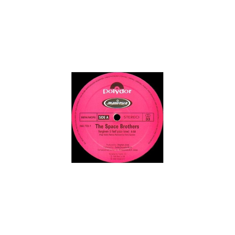 The Space Brothers - Forgiven (2 MANO,REMEMBER 90'S)