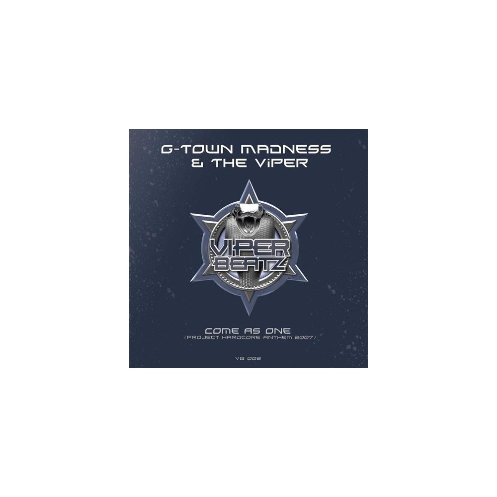 G-Town Madness & The Viper - Come As One(2 MANO,TEMÓN SELLO VIPER BEATZ)