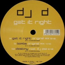 Dj D - Get It Right(HARDCORE BLASTERS)