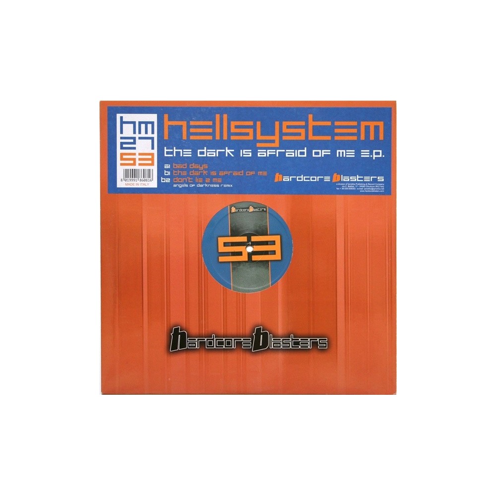 Hellsystem - The Dark Is Afraid Of Me E.P.(2 MANO,HARDCORE BLASTERS)