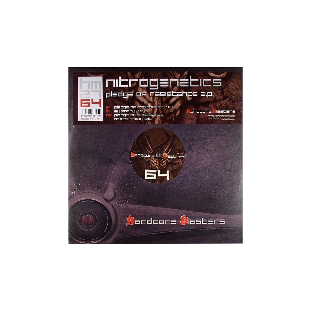 Nitrogenetics - Pledge Of Resistance E.P.(PELOTAZO MUY BUSCADO¡¡)
