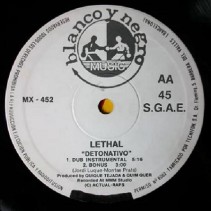 Lethal - Detonativo(2 MANO,TEMÓN REMEMBER¡¡)