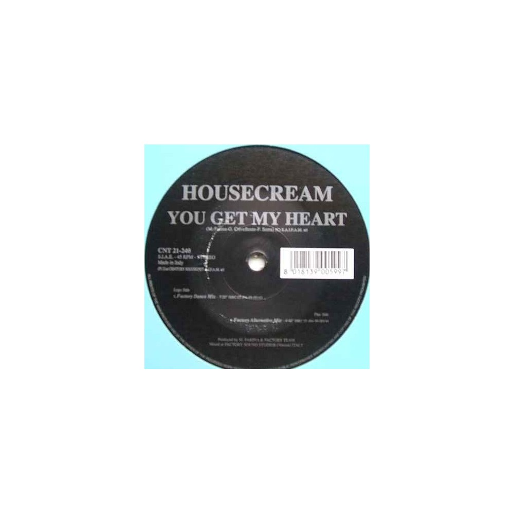 Housecream – You Get My Heart (2 MANO,COMO NUEVO)