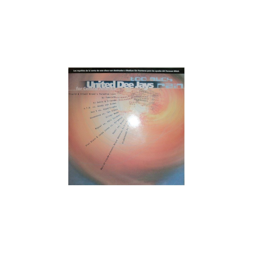 United Deejays For Central America-Too Much Rain(MELODIA + HARDHOUSE,MUYYY BUENO¡¡¡)