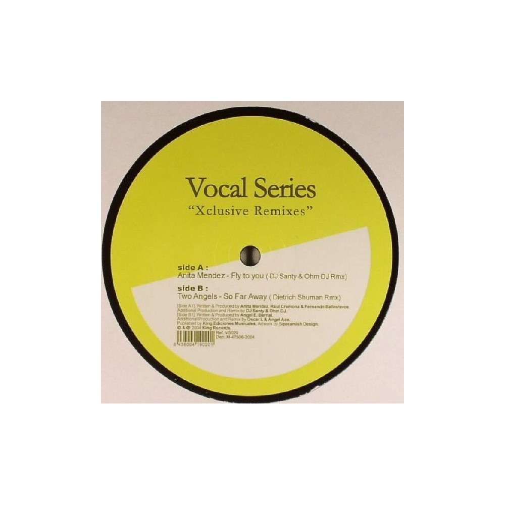 Anita Mendez / Two Angels – Xclusive Remixes (2 MANO,DISCO IMPECABLE¡)