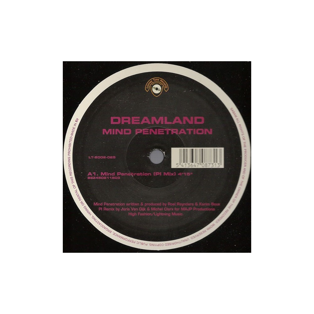 Dreamland – Mind Penetration (2 MANO,COPIA IMPORT¡¡)
