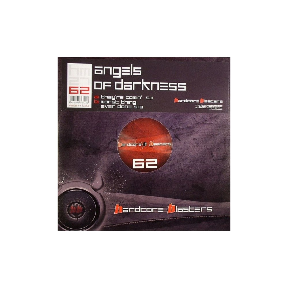 Angels Of Darkness – They're Comin(HARDCORE BLASTERS,PRODUCIDO POR DJ D¡)