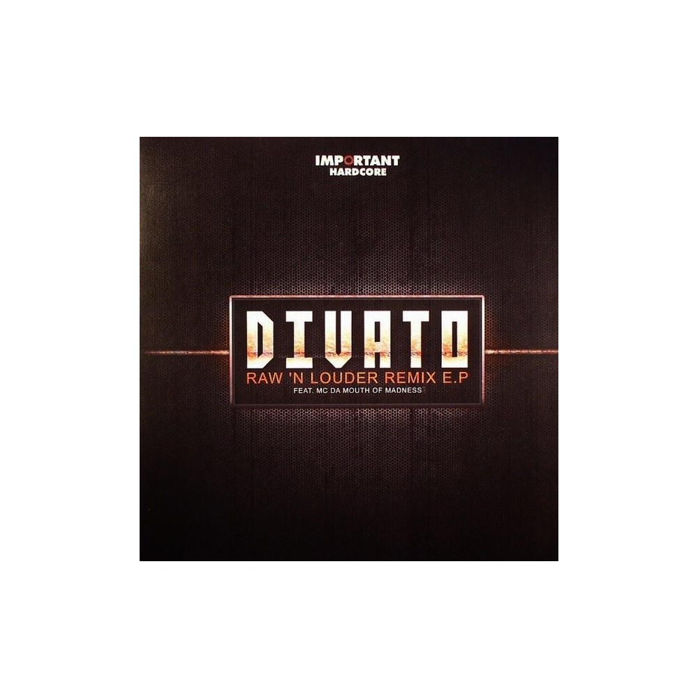 Divato Feat. MC Da Mouth Of Madness – Raw 'N Louder Remix E.P (PELOTAZO)