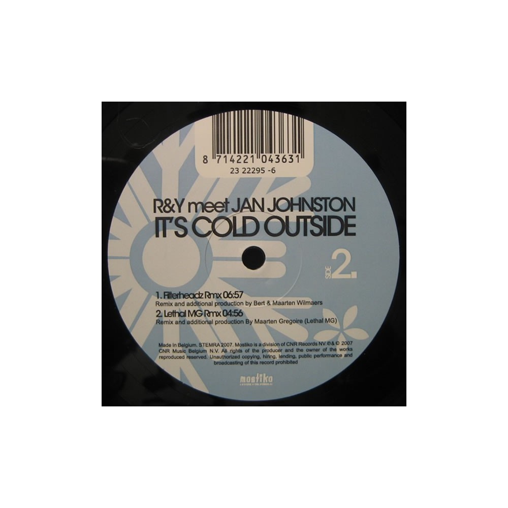 R&Y Meet Jan Johnston – It's Cold Outside (2 MANO,TEMAZO JUMPSTYLE¡¡¡¡)