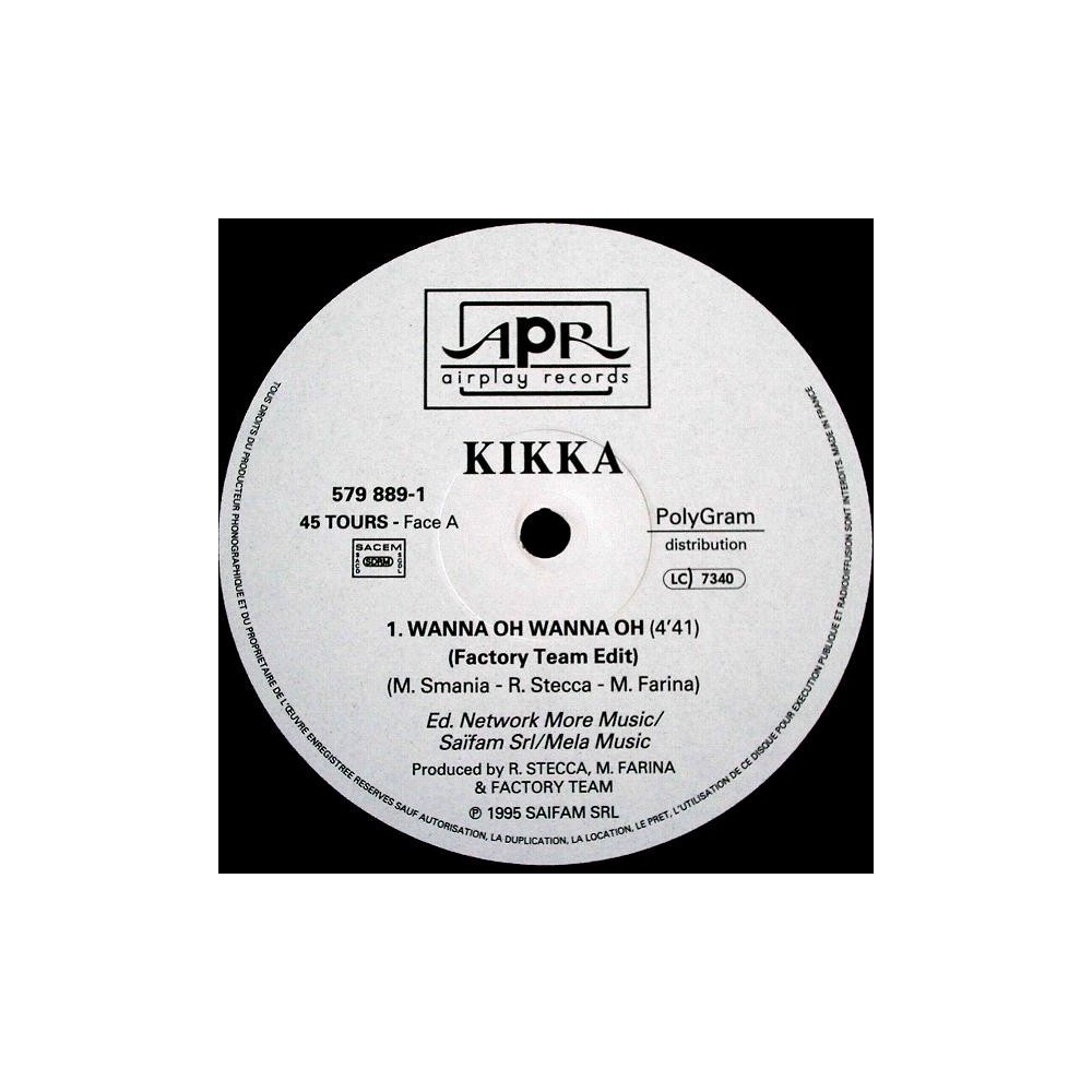 Kikka - Wanna Oh Wanna Oh(MUY BUEN TEMA ITALO-DANCE,POCO ESCUCHADO)