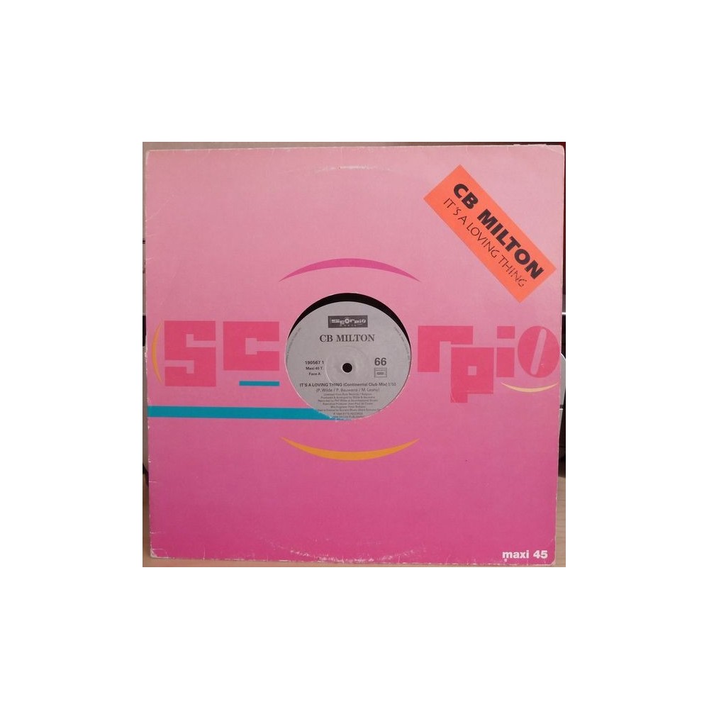 CB Milton – It's A Loving Thing (EDICIÓN FRANCESA,COPIAS NUEVAS¡¡