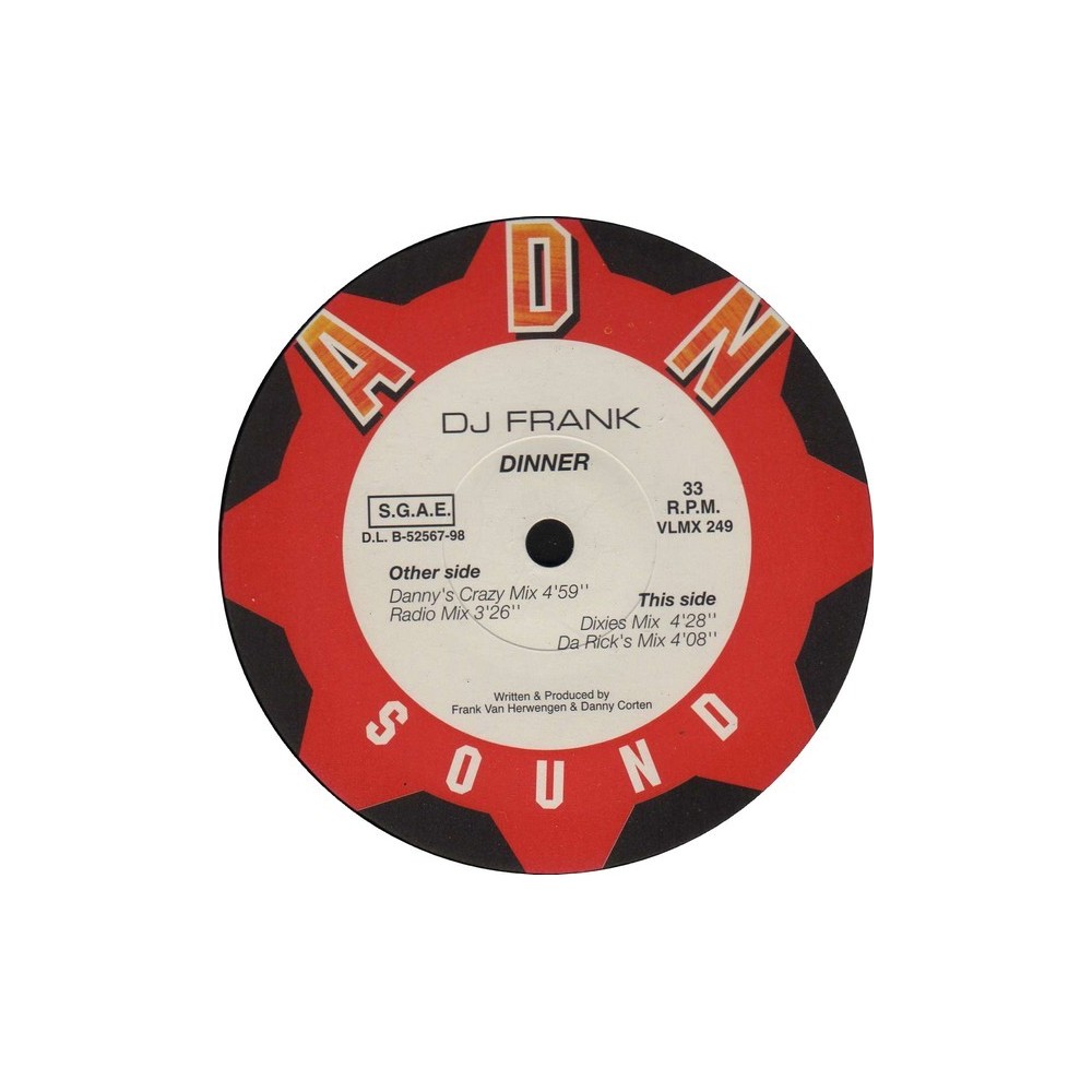 DJ Frank - Dinner(2 MANO,TEMAZO JUMPER¡¡ CARPETA GENÉRICA)