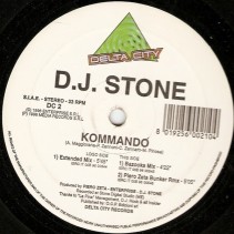 D.J. Stone  – Kommando (2 MANO,DISCO IMPECABLE¡¡  JOYA¡¡)