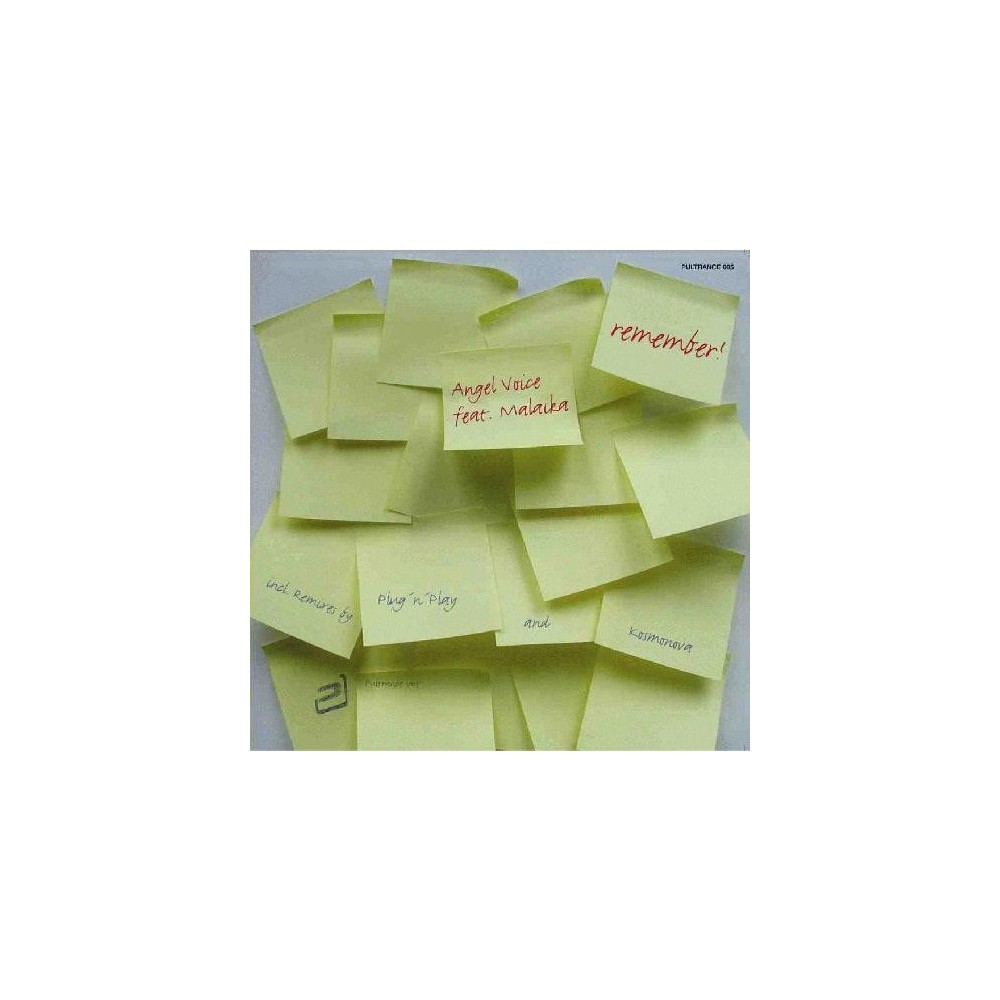 Angel Voice – Remember (2 MANO,LIMITE 2003)