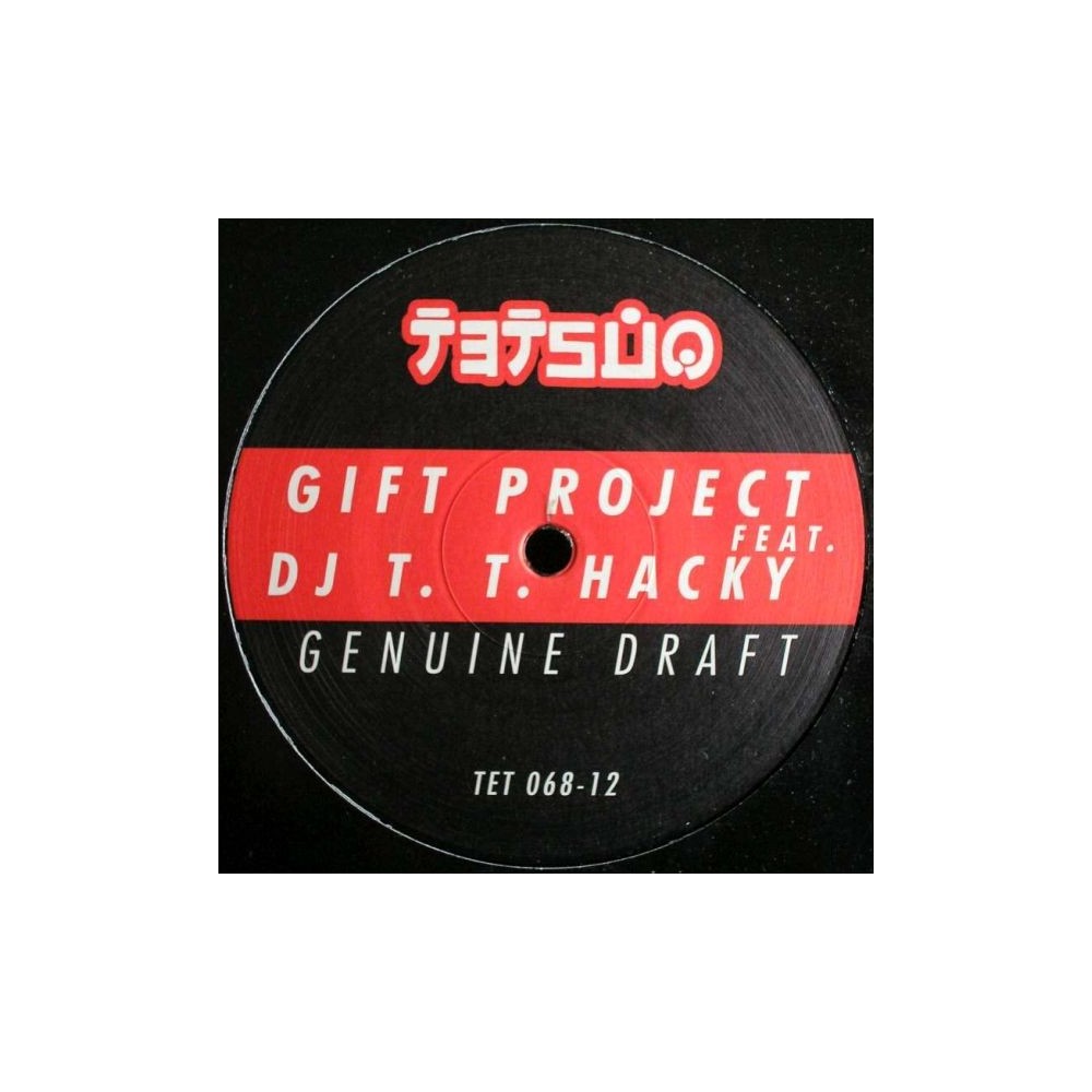 Gift Project Feat. DJ T.T. Hacky – Genuine Draft (2 MANO,COMO NUEVO¡¡ CLÁSICO MADRID¡¡)