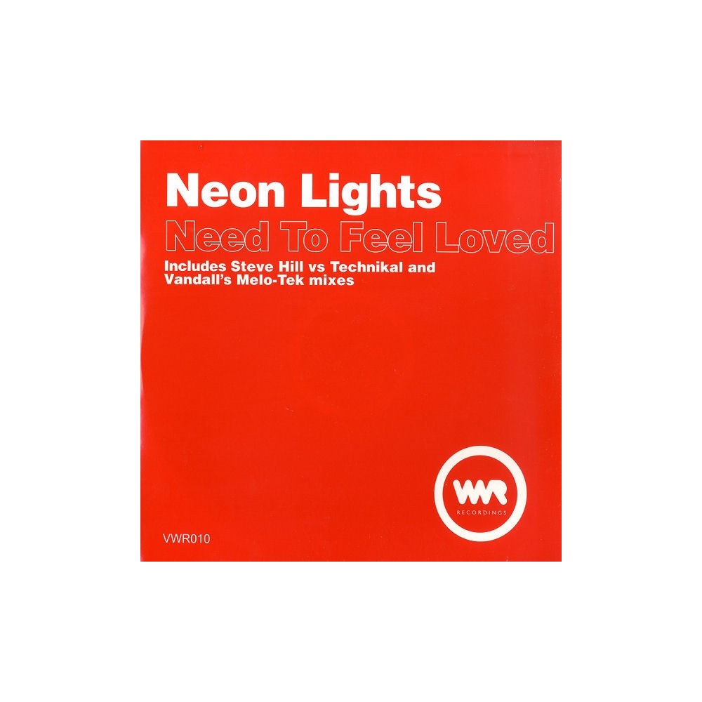 Neon Lights - Need To Feel Loved(OTRO MELODIÓN TECHNIKAL  MUY BUSCADO¡¡ NUEVO)