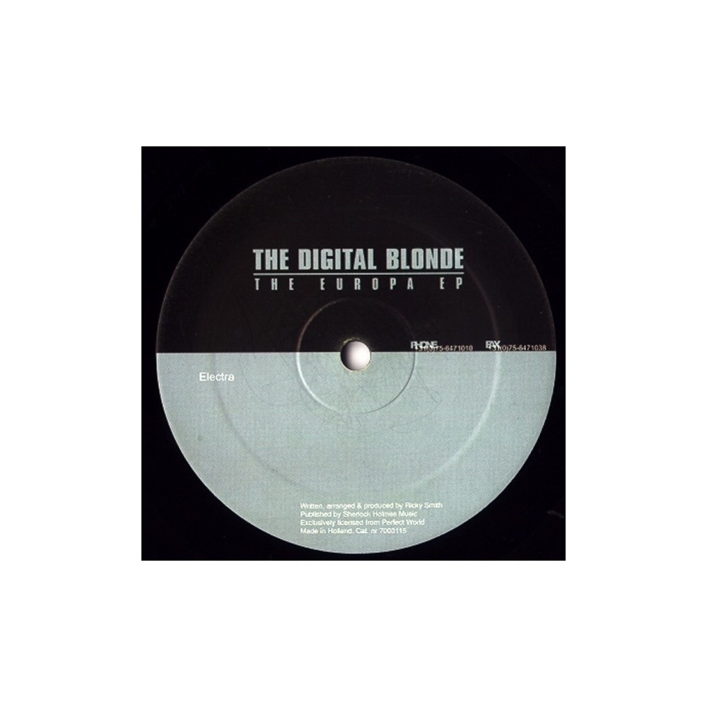 The Digital Blonde – The Europa EP (MELODIA DEL 99 MUY BUSCADA,NUEVECITO¡¡¡)