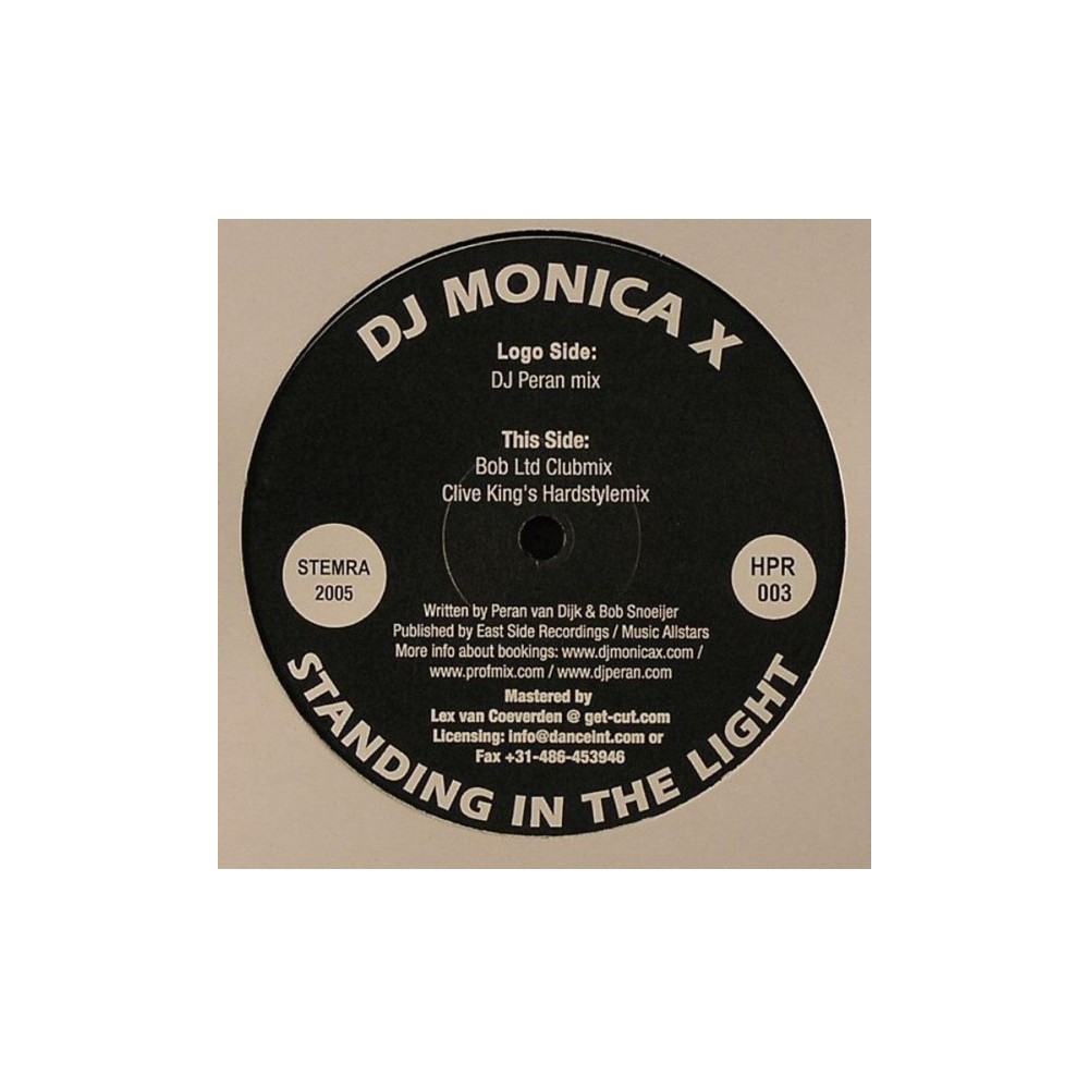 DJ Monica X – Standing In The Light (MELODIA FINA FINA¡¡)