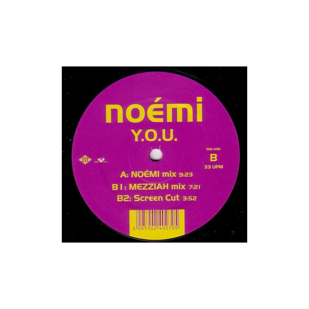 Noemi – Y.O.U. (2 MANO,COMO NUEVO¡¡)