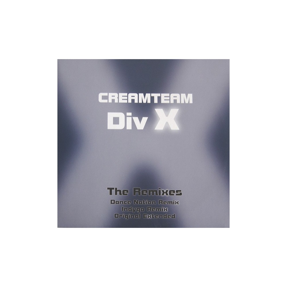 CreamTeam – Div X (The Remixes) COPIA IMPORT NUEVA 
