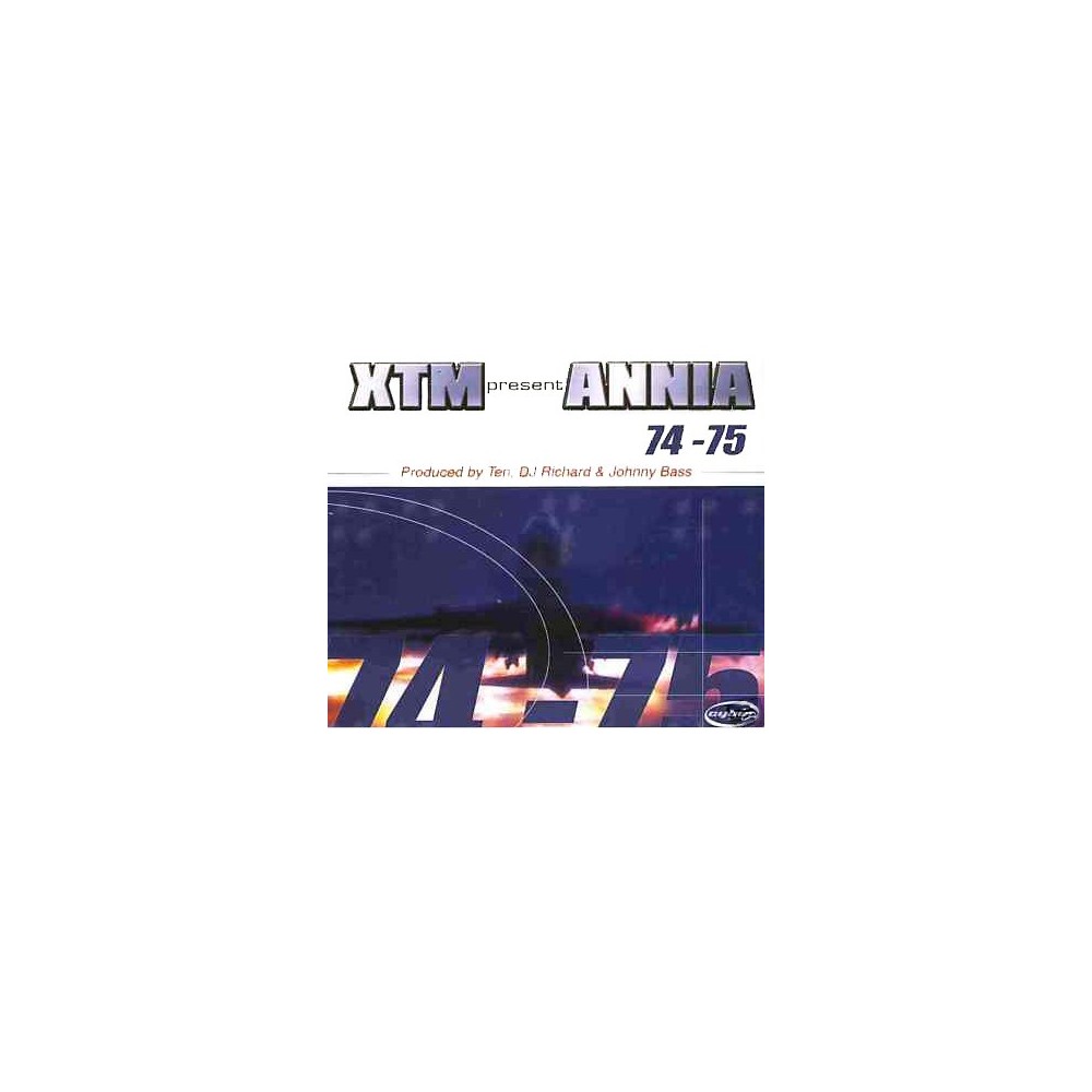 XTM Presents Annia – 74-75 (2 MANO,VINILO AZUL ORIGINAL¡)