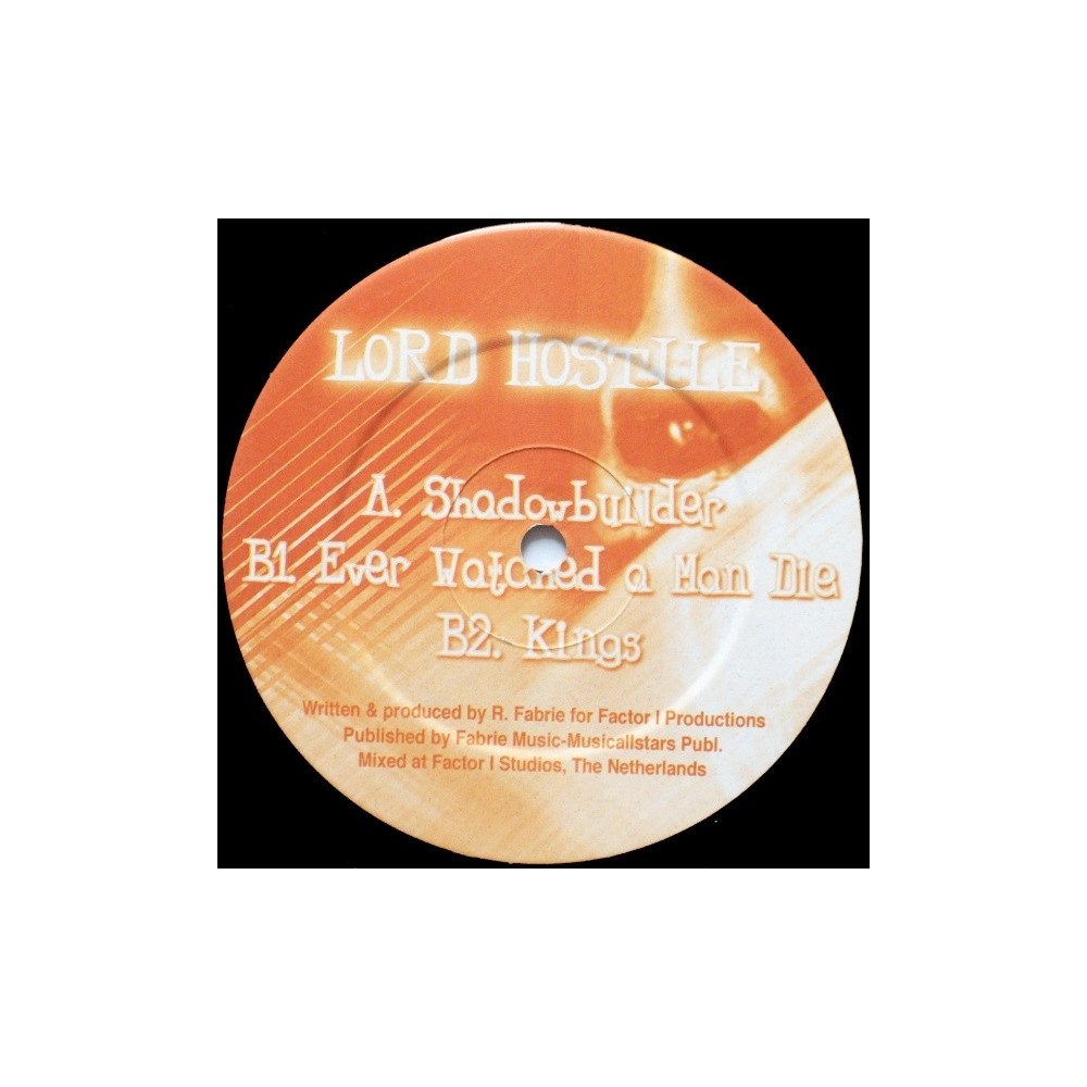 Lord Hostile – Shadowbuilder (2 MANO,ROTTERDAM RECORDS)