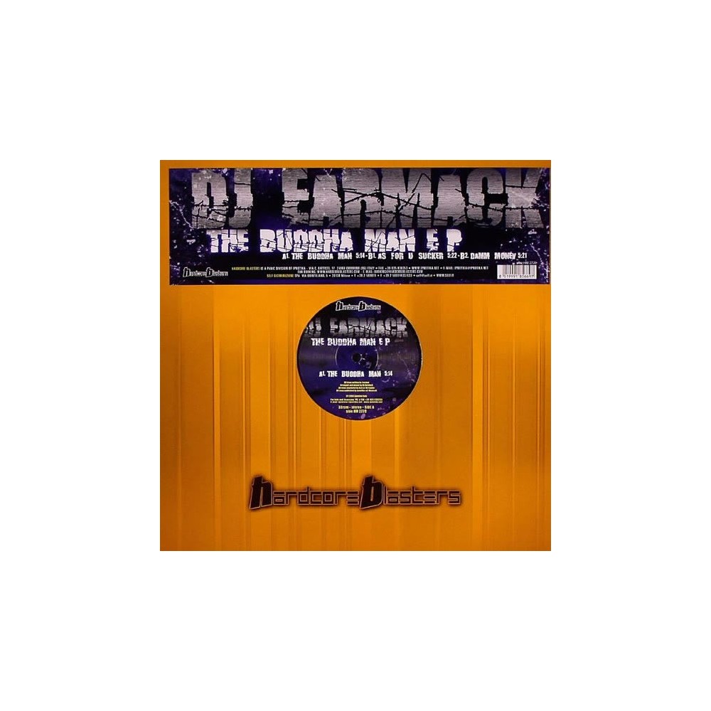 DJ Earmack – The Buddha Man EP(2 MANO,HARDCORE BLASTERS)