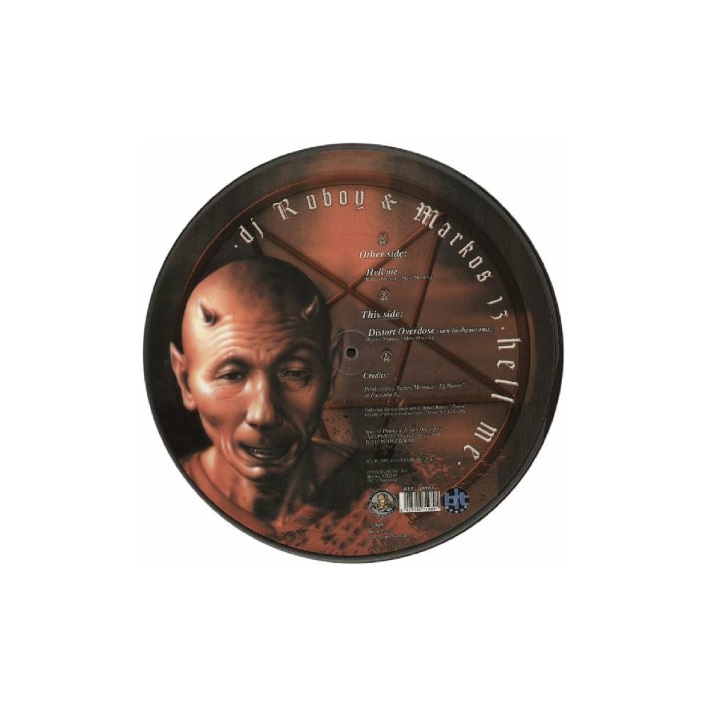 DJ Ruboy & Markos 13 – Hell Me (PICTURE DISC ORIGINAL¡¡)