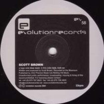 Scott Brown – Blue Room / Rock, Rock On (EVOLUTION RECORDS,MAKINA + CARA B JUMPER)