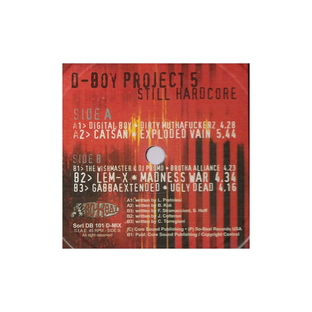 D-Boy Project 5 - Still Hardcore (2 MANO)