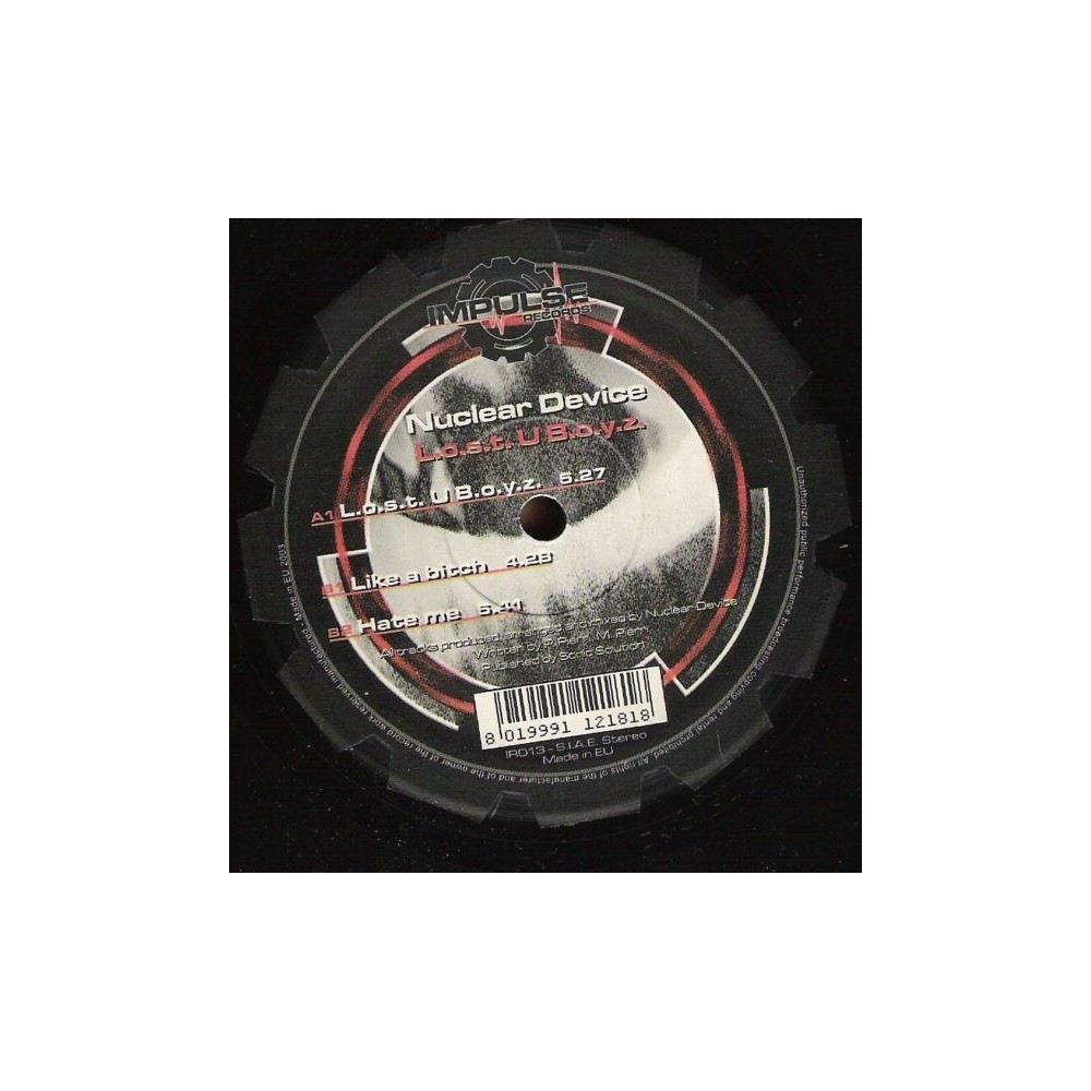 Nuclear Device – L.O.S.T. U B.O.Y.Z.(2 MANO,IMPULSE RECORDS)